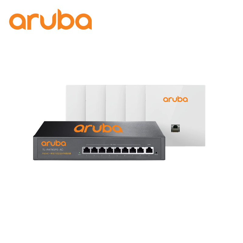 Interfață albă*Router integrat cu 5+9 porturi